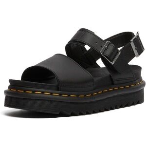 Dr. Martens Black Sandals for Effortless Style